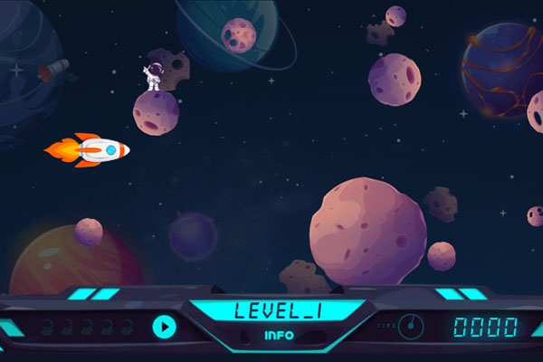 Space Traveller - Game in ReactJS